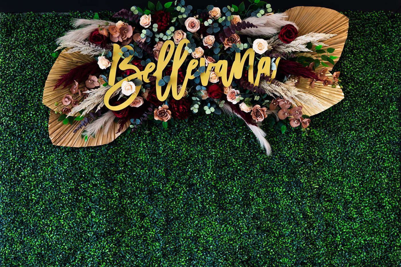 Living green wall in Bellevana common area